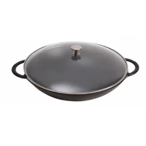 Wok en Fonte 37 cm Noir Staub Retour gratuit en magasin. 6