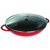 mode Wok en Fonte 37 cm Rouge Staub 8